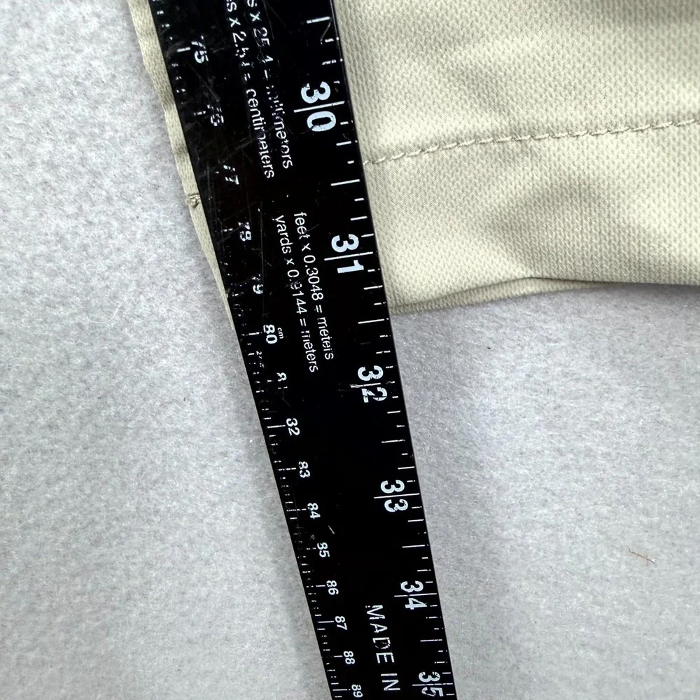 Banana Republic Khakis Pants Mens 40x34 Beige Performance Golf Tech Straight Leg